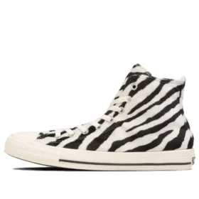 Chuck Taylor All Star Zebrafur High Top „Weiß“