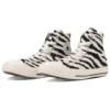 Chuck Taylor All Star Zebrafur High Top „Weiß“