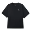 Chuck Taylor Sneaker Patch Rundhals-T-Shirt asiatische Größen „Schwarz“