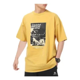 Chuck Taylor Washed Archive Basketball-T-Shirt (asiatische Größen) „Gelb“