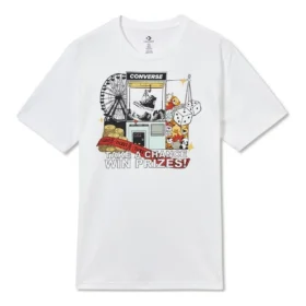 Claw Machine Graphic Tee asiatische Größen „Weiß“