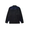 Colorblock-Cordhemd, asiatische Größen, „Navy Black“