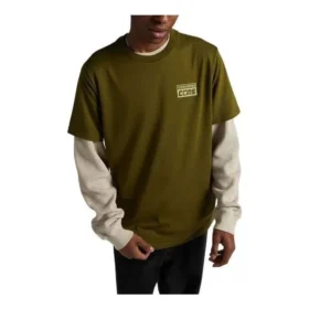 Cons Grafik-T-Shirt asiatische Größen „Cargo Khaki“