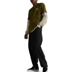 Cons Grafik-T-Shirt asiatische Größen „Cargo Khaki“
