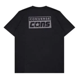 Cons Grafik-T-Shirt asiatische Größen „Schwarz“