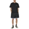 Cons x Quartersnacks T-Shirt (asiatische Größen) „Schwarz“