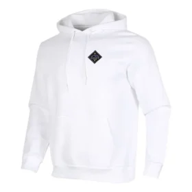 Converse Herren Athleisure Freizeit-Sport-Pullover Weiß