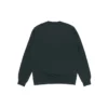 Converse Herren-Freizeit-Sport-Logo-Pullover mit Rundhalsausschnitt, Dunkel-Schwarz