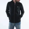 Converse Herren-Freizeitjacke, atmungsaktiv, schwarz