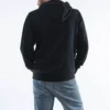 Converse Herren-Freizeitjacke, atmungsaktiv, schwarz