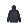 Converse Herren-Freizeitsport-Cargo-Kapuzenjacke mit langen Ärmeln, gefüttert, schwarz