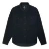 Converse Herren-Sport-Cargo-Jacke aus Cord, schwarz
