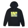 Converse Herren-Sportjacke mit Fleecefutter, schwarz