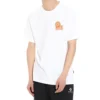 Converse Herren-T-Shirt mit Aufdruck, kurzärmelig, weiß