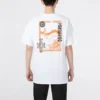 Converse Herren-T-Shirt mit Aufdruck, kurzärmelig, weiß