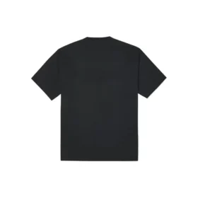 Converse Herren-T-Shirt mit Aufdruck, lässig, atmungsaktiv, kurzärmelig, schwarz