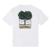 Converse Herren-T-Shirt mit Cartoon-Print, locker sitzend, Rundhalsausschnitt, kurzärmelig, weiß