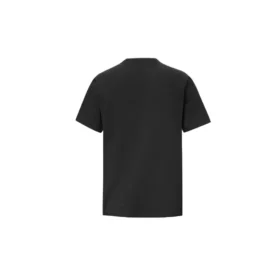 Converse Herren-T-Shirt mit lockerem Alphabet-Aufdruck, kurzärmelig, schwarz Converse Herren-T-Shirt mit lockerem Alphabet-Aufdruck, kurzärmelig, schwarz