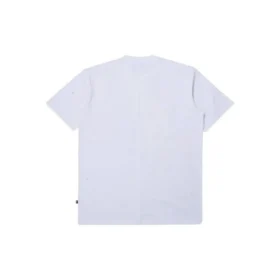 Converse Herren-T-Shirt mit Smiley-Aufdruck, atmungsaktiv, kurzärmelig, weiß Converse Herren-T-Shirt mit Smiley-Aufdruck, atmungsaktiv, kurzärmelig, weiß
