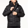 Converse Outdoor-Daunenjacke für Herren, schwarz