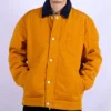 Converse Retro Casual Cargo-Jacke für Herren, Gelb