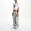 Converse x ADER ERROR SHAPES T-Shirt (asiatische Größen) „Cloud Dancer“