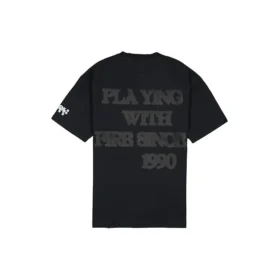 Converse X ASAP Nast Kurzarm-T-Shirt (asiatische Größen) „Schwarz“