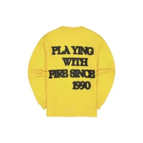 Converse x Asap Nast Langarm-T-Shirt (asiatische Größen) „Gelb“