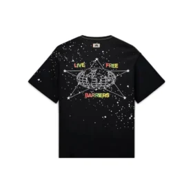 Converse x Barriers Court Ready Crossover T-Shirt (asiatische Größen) „Schwarz“