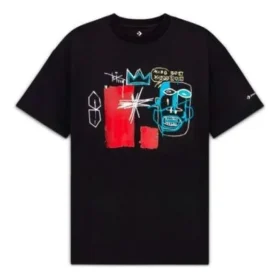 Converse x Basquiat Kings of Egypt III T-Shirt asiatische Größen „Schwarz“
