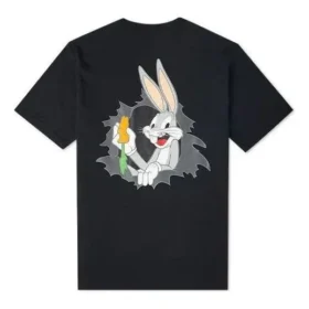Converse x Bugs Bunny Grafik-T-Shirt (asiatische Größen) „Schwarz“