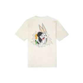 Converse x Bugs Bunny Grafik-T-Shirt asiatische Größen „Weiß“