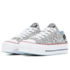 Converse x Chiara Ferragni Chuck Taylor All Star Lift Ox „Silver Red“