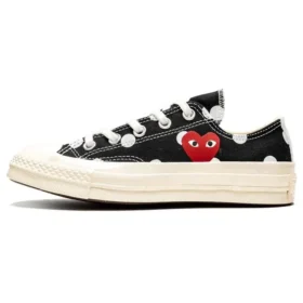 Converse x COMME des GARCONS Chuck 70 Low „Black Polka Dot“