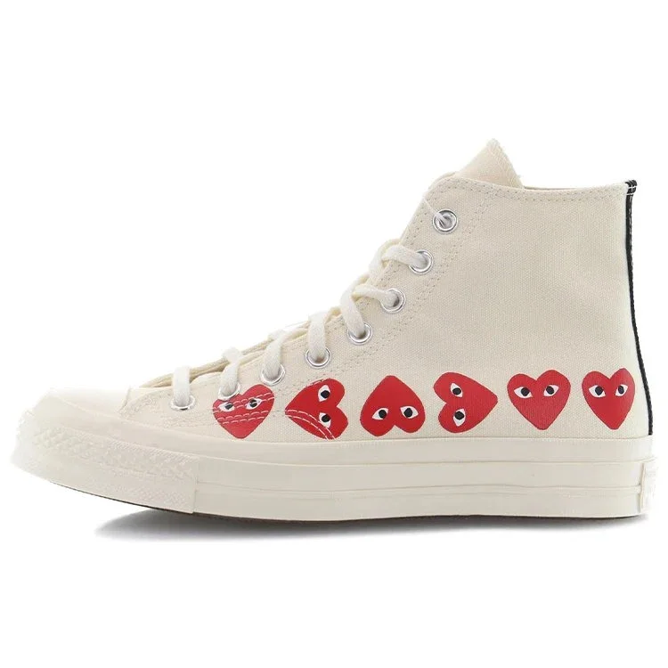 Converse x COMME des GARCONS PLAY Chuck 70 Hi Top „Multi Heart“ Converse x COMME des GARCONS PLAY Chuck 70 Hi Top „Multi Heart“