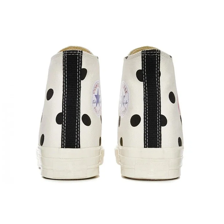 Converse x COMME des GARCONS PLAY Chuck 70 Hi „White Polka Dot“ Converse x COMME des GARCONS PLAY Chuck 70 Hi „White Polka Dot“