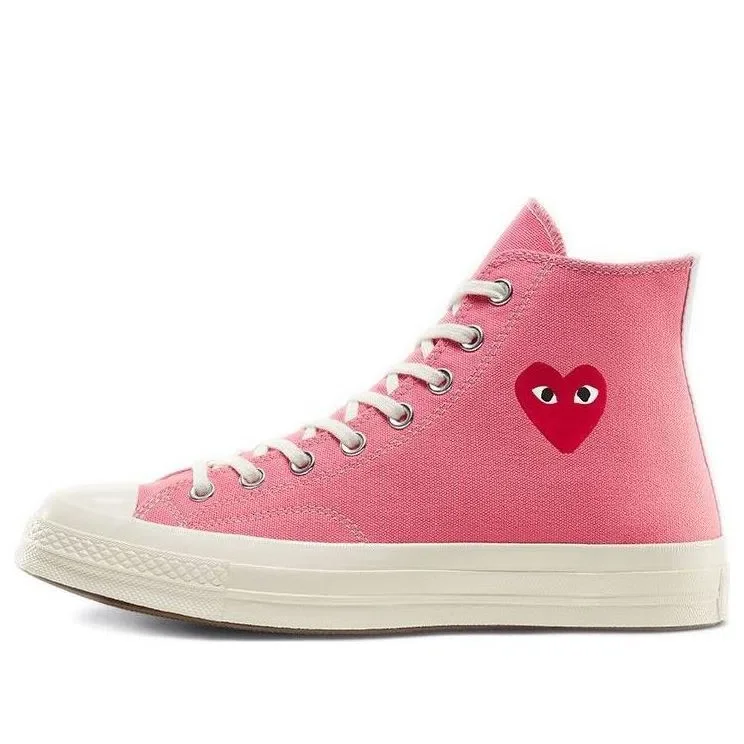 Converse x COMME des GARCONS PLAY Chuck 70 High „Bright Pink“ Converse x COMME des GARCONS PLAY Chuck 70 High „Bright Pink“