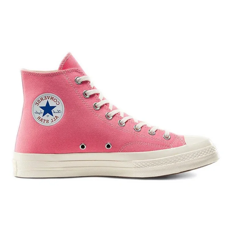 Converse x COMME des GARCONS PLAY Chuck 70 High „Bright Pink“ Converse x COMME des GARCONS PLAY Chuck 70 High „Bright Pink“