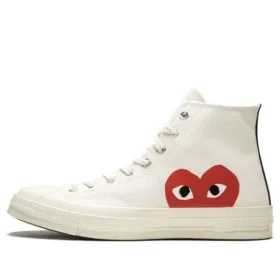 Converse x COMME des GARCONS PLAY Chuck 70 High „Milk“