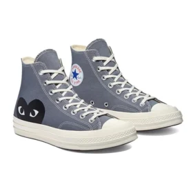 Converse x COMME des GARCONS PLAY Chuck 70 High „Steel Grey“