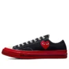 Converse x COMME des GARCONS PLAY Chuck 70 Low „Black Red“