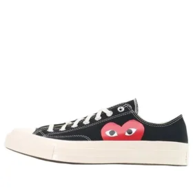 Converse x COMME des GARCONS PLAY Chuck 70 Low „Black White“