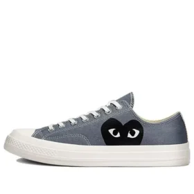 Converse x COMME des GARCONS PLAY Chuck 70 Low „Steel Gray“