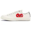 Converse x COMME des GARCONS PLAY Chuck 70 Ox „Weiß“ Converse x COMME des GARCONS PLAY Chuck 70 Ox „Weiß“
