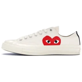 Converse x COMME des GARCONS PLAY Chuck 70 Ox „Weiß“