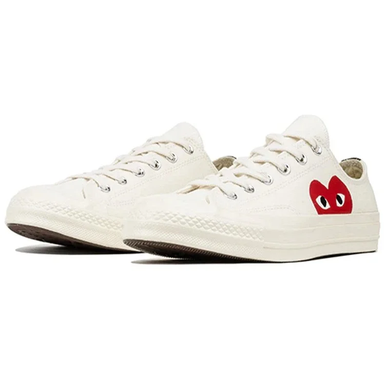 Converse x COMME des GARCONS PLAY Chuck 70 Ox „Weiß“ Converse x COMME des GARCONS PLAY Chuck 70 Ox „Weiß“