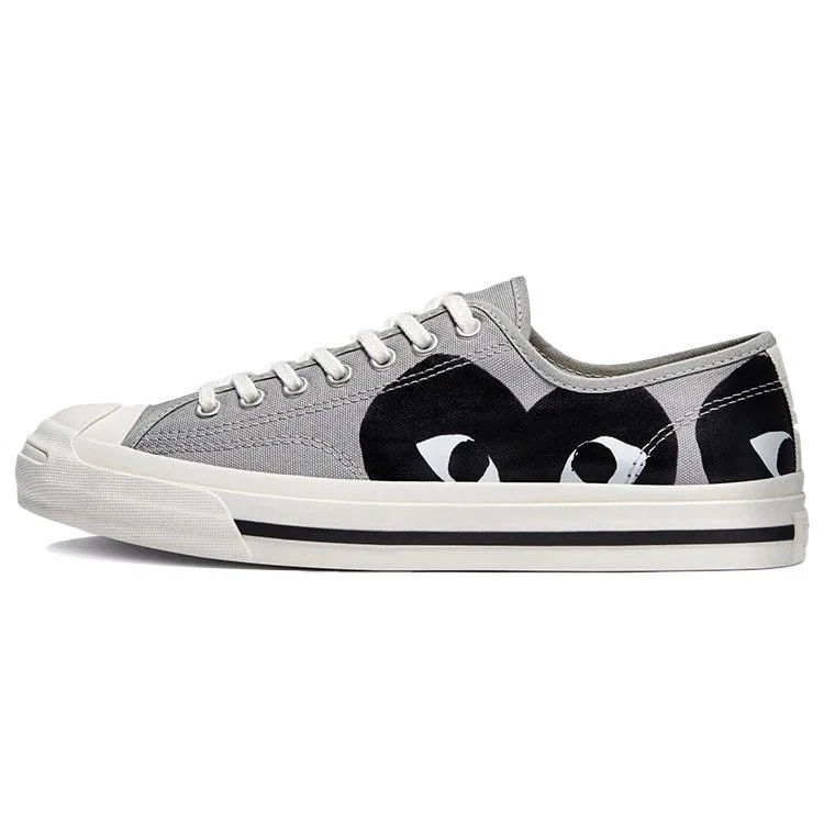 Converse x COMME des GARCONS PLAY Jack Purcell „Drizzle Black“ Converse x COMME des GARCONS PLAY Jack Purcell „Drizzle Black“