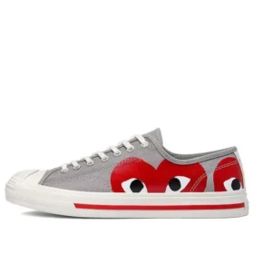 Converse x COMME des GARCONS PLAY Jack Purcell „Drizzle Red“
