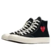 Converse x Comme des Garçons PLAY Chuck 70 Hi „Single Heart Black“