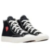Converse x Comme des Garçons PLAY Chuck 70 Hi „Single Heart Black“